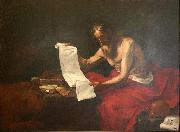 Jose de Ribera St Jerome oil painting